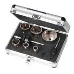 Silverline Complete gatenzaag set - diamant - Ø 19 t/m 57.., Ophalen of Verzenden, Nieuw