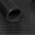 Rubber loper / rubbermat op rol van 12 m2 - Streep 6 mm -, Doe-het-zelf en Verbouw, Overige Doe-het-zelf en Verbouw, Verzenden