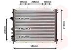RADIATOR VOOR RENAULT CLIO 1998-2001 7700417175, Ophalen of Verzenden, Nieuw