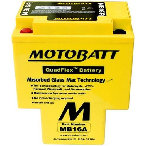 Motobatt Agm Accu Mb16A 12V 19Ah 200A 151X91X181, Computers en Software, Laptop-opladers, Verzenden