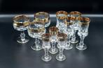 Drinkservies (10) - Kristal - 24K handgeslepen kristal