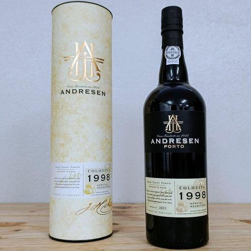 1998 & 2000 Andresen - Colheita Port - Porto - 2 Flessen, Verzamelen, Wijnen