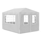 Partytent 3x4 m Wit - Retourdeal met Zijwanden, Partytent, Minder dan 4 meter, Nieuw, 2 meter of meer