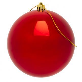 Kerstbal | Decoris | Ø 14 cm (Rood), Diversen, Kerst, Nieuw, Verzenden