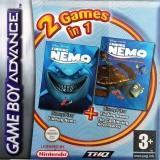 2 Games in 1 Finding Nemo + Finding Nemo The Continuing Adve, Spelcomputers en Games, Games | Nintendo Game Boy, Gebruikt, Ophalen of Verzenden