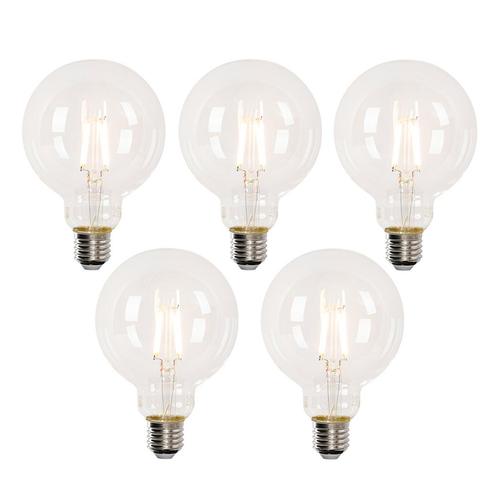 Set van 5 Smart E27 LED lamp G95 4,5W 470 lm 1800-4000K, Huis en Inrichting, Lampen | Losse lampen, Nieuw