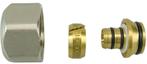 TP-99 adaptor voor Alu-Pex 16 x 2,0 mm Eurokonus, vernikkeld, Ophalen of Verzenden, Nieuw, Radiator, Hoog rendement (Hr)