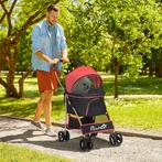 Hondenbuggy - Inklapbaar - Draagtas - Grijs, Dieren en Toebehoren, Honden-accessoires, Ophalen of Verzenden, Nieuw