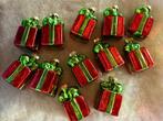 Napoli: 12 kerstpakjes voor de kerstboom, 7 x 4cm, glas -, Diversen, Kerst, Nieuw