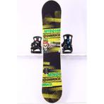 137 kinder snowboard NITRO RIPPER, Black/yellow, FLAT, Sport en Fitness, Snowboarden, Verzenden, Gebruikt, Board