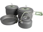 Bo-Camp Explorer - Pannenset - 4-Delig - Hard anodized, Verzenden, Zo goed als nieuw