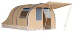 Tunneltent 2800 Beige/Blauw (2023), Caravans en Kamperen, Ophalen, Gebruikt, Tot en met 3