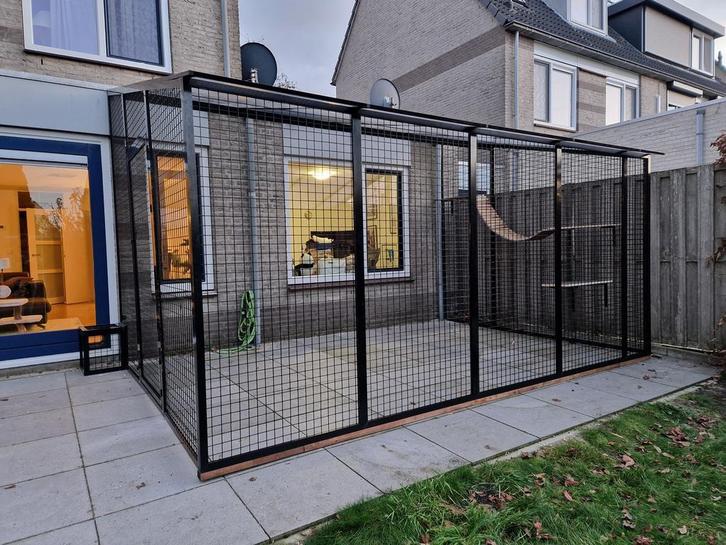 Maatwerk kattenren in uw tuin of op uw balkon? Wij helpen u!, Dieren en Toebehoren, Katten-accessoires, Nieuw