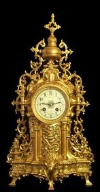 Pendule - Antiek Brons, Messing - 1850-1900