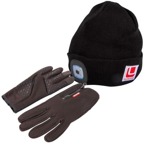 Ultimate Shield Gloves size XL + Winter Hat with Rechargeble, Watersport en Boten, Hengelsport | Algemeen, Overige typen, Nieuw