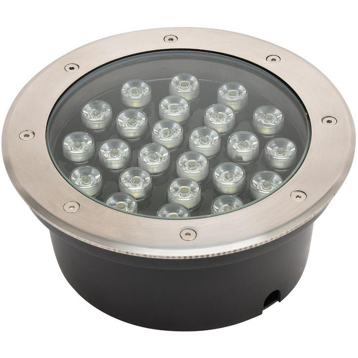 LED Grondspot - Aruz - Inbouw Rond - 24W - Waterdicht IP67 -, Huis en Inrichting, Lampen | Spots, Vloerspot of Grondspot, Nieuw
