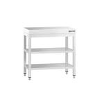 GGM Gastro | RVS werktafel PREMIUM - 600x600mm - met |, Verzenden, Nieuw in verpakking, Meubilair