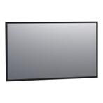 Brauer Onyx Spiegel - 120 cm - Rechthoekig - Zwart, Ophalen of Verzenden, Nieuw