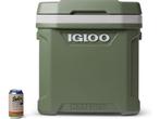 Igloo Ecocool Roller 60 passieve koelbox - 56L - Groen, Verzenden, Zo goed als nieuw