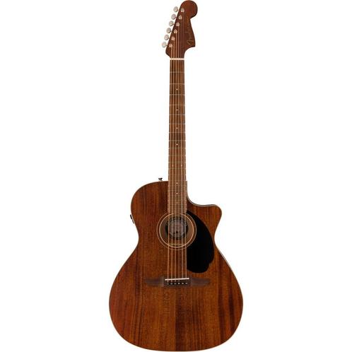 Fender Newporter Special Natural PF Black Pickguard elektris, Muziek en Instrumenten, Snaarinstrumenten | Gitaren | Akoestisch