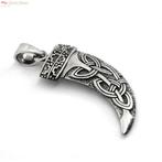 925 zilveren Keltische hoorn, Verzenden, Nieuw, Zilver