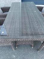 Mooi tuinset van stevige kwaliteit van het merk 4SO, Tuin en Terras, Tuinsets en Loungesets, Zo goed als nieuw, Rotan, 4 zitplaatsen