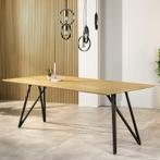 Eettafel Ana Naturel - MAGAZIJN OPRUIMING - magazijn opru..., Nieuw