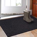Grote Effen Zwarte Kokosmat Deurmat 80 x 100 cm, Tuin en Terras, Deurmatten, Verzenden, Nieuw