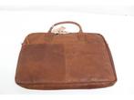DSTRCT Fletcher Street Aktetas  - 17 inch laptoptas - Cognac, Verzenden, Zo goed als nieuw
