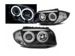 Koplamp units Angel Eyes CCFL Black geschikt voor BMW 1, Verzenden, Nieuw, BMW