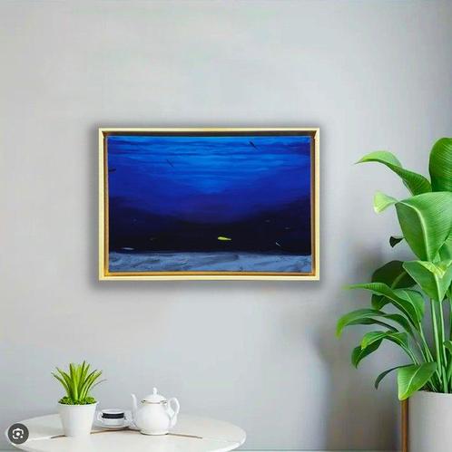 Yeyo Argüez - Deep 022, Antiek en Kunst, Kunst | Schilderijen | Modern
