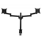 Monitorarm Pro voor 2 schermen - Zwart, Ophalen of Verzenden, Nieuw in verpakking