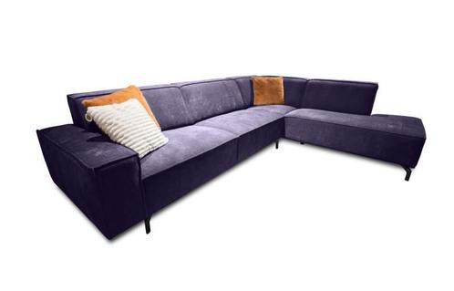 Hoekbank Heerlen - hoekbanken - Paars, Huis en Inrichting, Banken | Sofa's en Chaises Longues, Nieuw, Stof