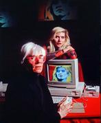 Allan Tannenbaum - Andy Warhol & Debbie Harry NYC 1985