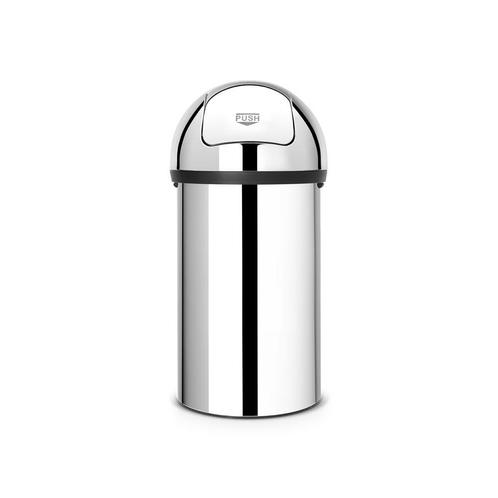 Brabantia Push Bin - RVS, Huis en Inrichting, Woonaccessoires | Prullenbakken, Nieuw, Verzenden