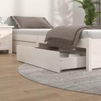 Bedlades 4 st wit grenen - Retourdeal - 47% korting!, Huis en Inrichting, Ophalen of Verzenden, Nieuw, Wit, Hout