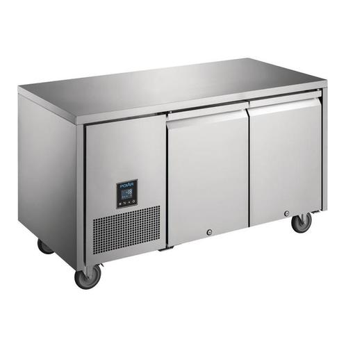 Polar U-serie tweedeurs vrieswerkbank 267L, Zakelijke goederen, Horeca | Keukenapparatuur, Koelen en Vriezen, Verzenden