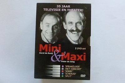 dvd film box - Mini &amp; Maxi - 35 jaar Televisie en The..., Cd's en Dvd's, Dvd's | Overige Dvd's, Zo goed als nieuw, Verzenden