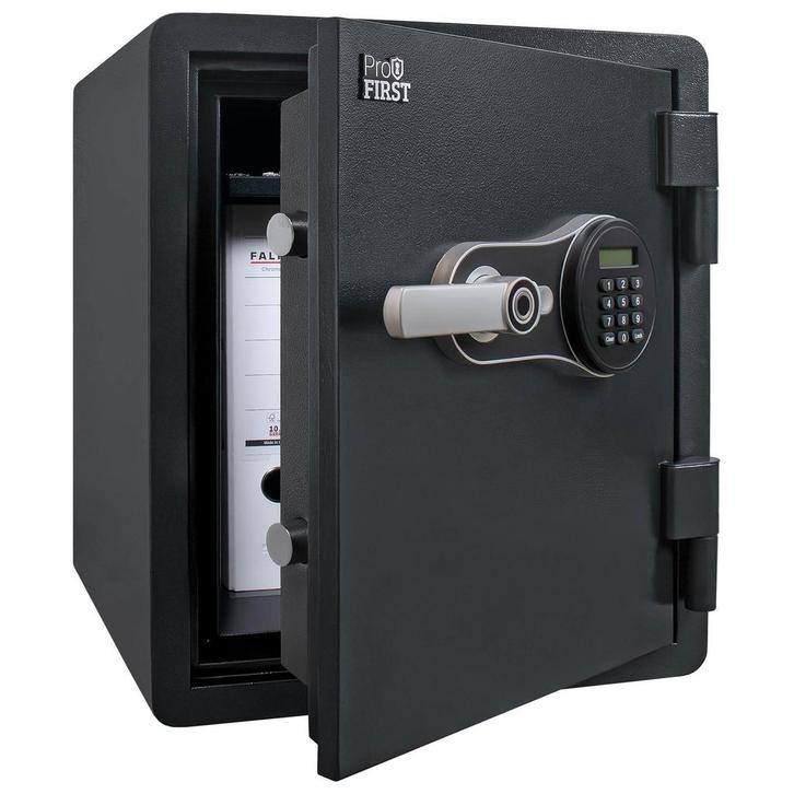 Profirst Brandwerende Kluis FireGuard 50 Elektronisch Slot m, Huis en Inrichting, Woonaccessoires | Overige, Verzenden