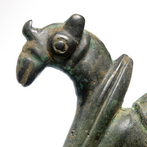 Nabije Oosten Brons Zittend gevleugeld paard, Antiek en Kunst, Antiek | Overige Antiek