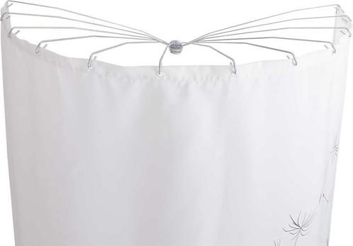 Sealskin Umbrella Douchegordijnstangset - Chroom, Huis en Inrichting, Badkamer | Badtextiel en Accessoires, Nieuw, Ophalen of Verzenden