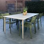 *WOONWINKEL* Lavis Linde Tuintafel 200 X 98 Khaki, Verzenden, Nieuw