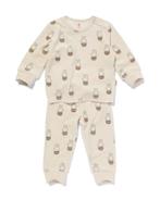 HEMA Nijntje pyjama velours gebroken wit, Verzenden, Nieuw