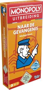 Monopoly - Naar de Gevangenis Uitbreiding | Hasbro -, Hobby en Vrije tijd, Gezelschapsspellen | Bordspellen, Verzenden, Nieuw