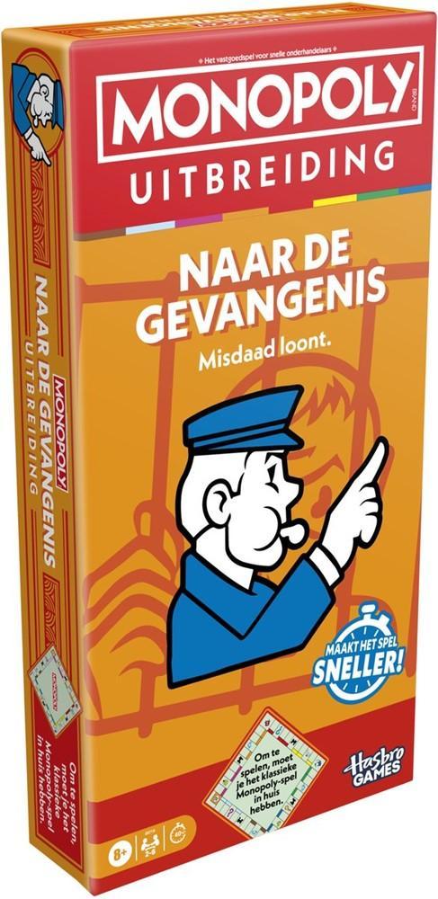 Monopoly - Naar de Gevangenis Uitbreiding | Hasbro -, Hobby en Vrije tijd, Gezelschapsspellen | Bordspellen, Nieuw, Verzenden