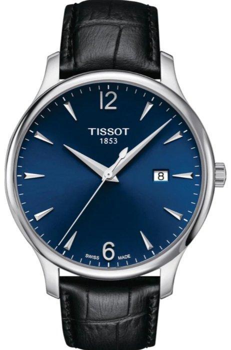 Tissot - T Classic Tradition Blue Dial - Zonder minimumprijs, Sieraden, Tassen en Uiterlijk, Horloges | Heren