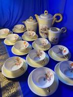 U.C. Limoges - Koffieservies (25) - Art deco - Porcelaine