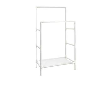Hoppa! RDR01WT Metaal kledingrek van €24 voor €15 beschikbaar voor biedingen