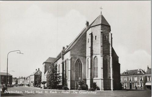 DOETINCHEM - Markt, Ned. Herv. Kerk - Hotel De Graafschap, Verzamelen, Ansichtkaarten | Nederland, Verzenden