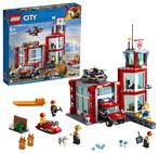 LEGO City - Fire Station 60215, Kinderen en Baby's, Speelgoed | Duplo en Lego, Nieuw, Ophalen of Verzenden